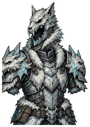 Frost Wolf armor set